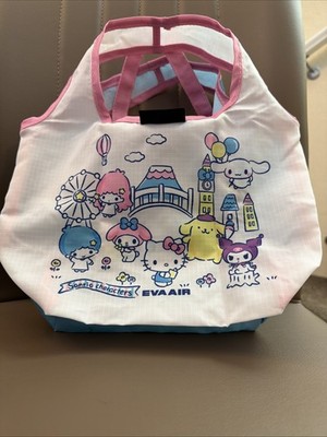 Hello Kitty Eva Air Tote Hand  Bag Sanrio Characters