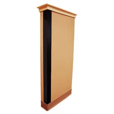Corner Guard, Black, 2"W X 96"H, 19F843