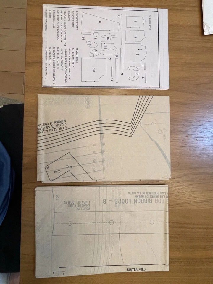 Simplicity Renaissance Pattern 5582 Bodice Gown Costume Size P5 12 to 20 Uncut - Image 3 of 4