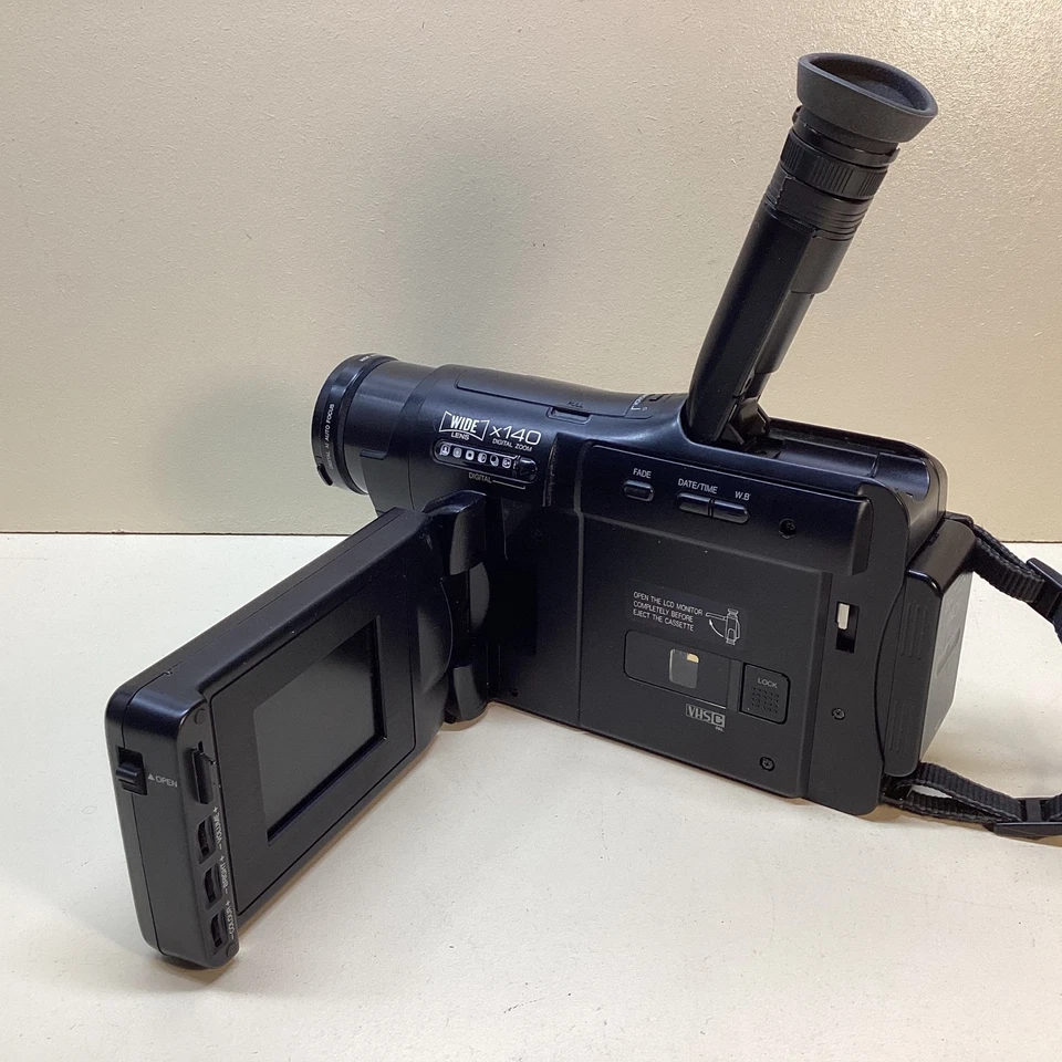 Panasonic NV-VX3 LCD Colour Monitor SlimVision VHS Camcorder TA#757 - Image 4 of 4