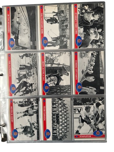 Juego completo de 101 cartas de hockey Tretiak 1972 Team Canada 1991-92 Future Trends casi nuevo - Imagen 2 de 13
