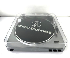Audio-Technica Silver AT-LP60 Automatic Belt-Drive Turntable Tested See Video