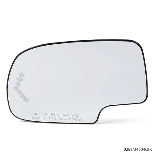 Mirror Glass Heated Signal Turn  Driver Side LH fit for 03-07 Chevy GMC Cadillac