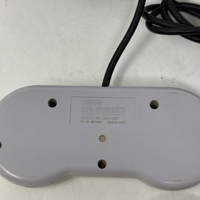 Set of 2 SNES Super Nintendo Original Controllers Authentic OEM SNS-005 Tested