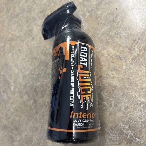 	Boat Juice 2in1 Interior Boat Cleaner & Protectant Spray | Vinyl Boat Seat	