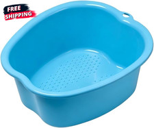 Foot Soaking Bath Basin, Large Massage Foot Soaking Tub, Plastic Home