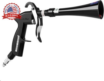 GOCCIDA Tornado Dry Cleaning Gun with Brass Adjustable Air Flow Nozzle,Air Blowe