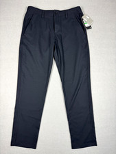 Under Armour Boys Golf Pants Youth L 10/12 Black NWT Adjustable 60 MSRP