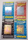 SPIDER-MAN 30TH ANNIVERSARY HOLOGRAM SET; AMAZING 365 WEB 90 SPECTACULAR 189 X2!