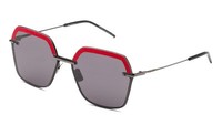 Italia Independent Sonnenbrille Janice 0314 V78.000 Silber Grau Damen