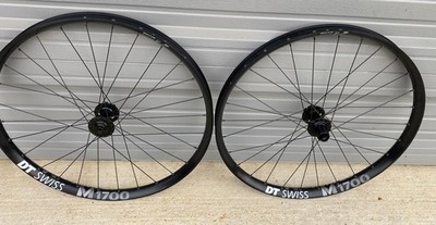 DTswiss M1700 27.5 ホイールセット ストレートプル 27.5 Dt Swiss M1700 Spline 40 UM 6 bolt disc 40mm width 148x12