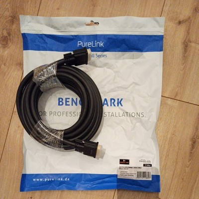 7,5m PureLink DVI zu DVI Kabel vergoldet SINGLE  LINK  DVI 1920x1200 (G8)