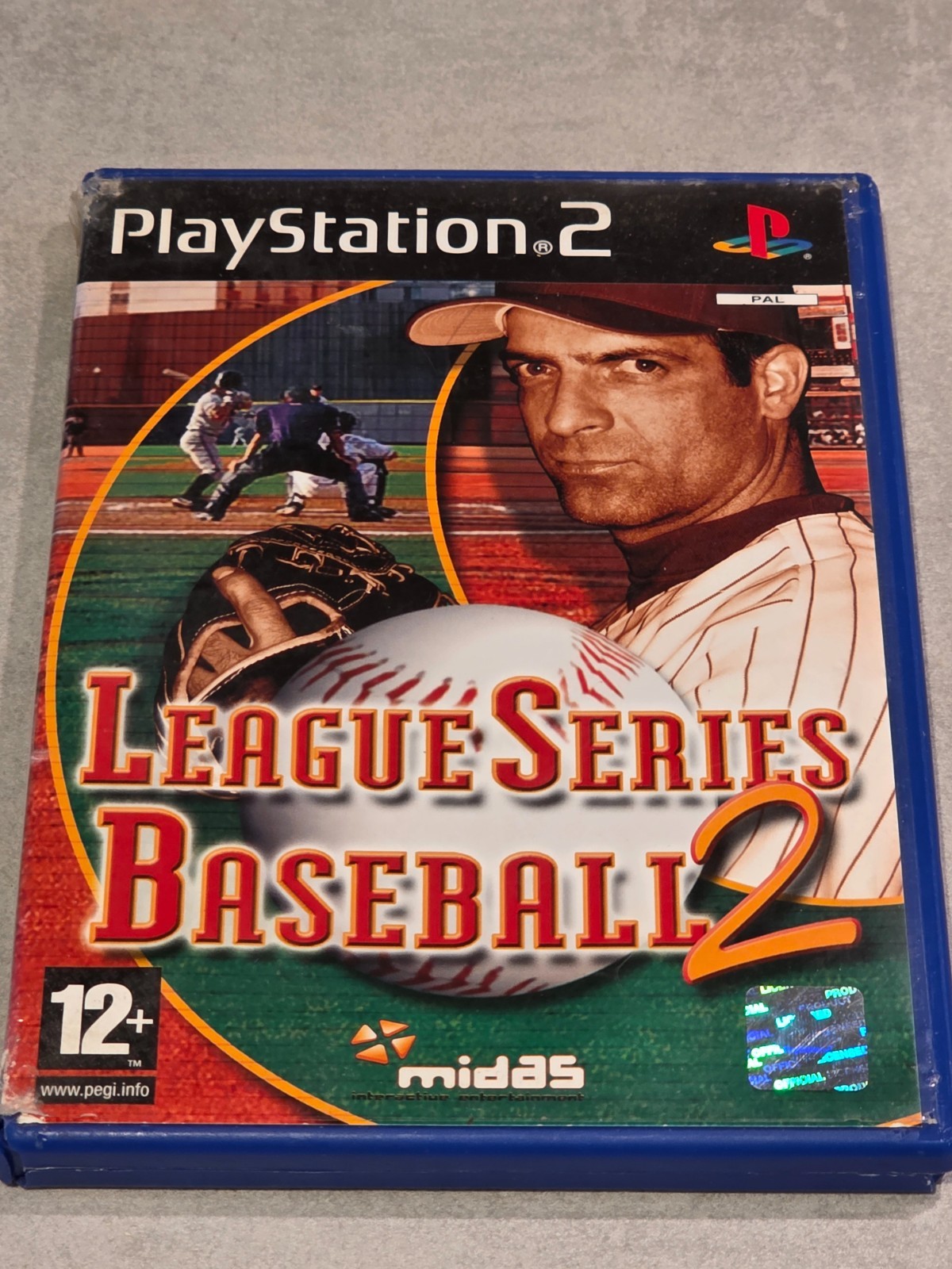 LEAGUE SERIES BASEBALL 2 SONY PS2 PLAYSTATION 2 SN