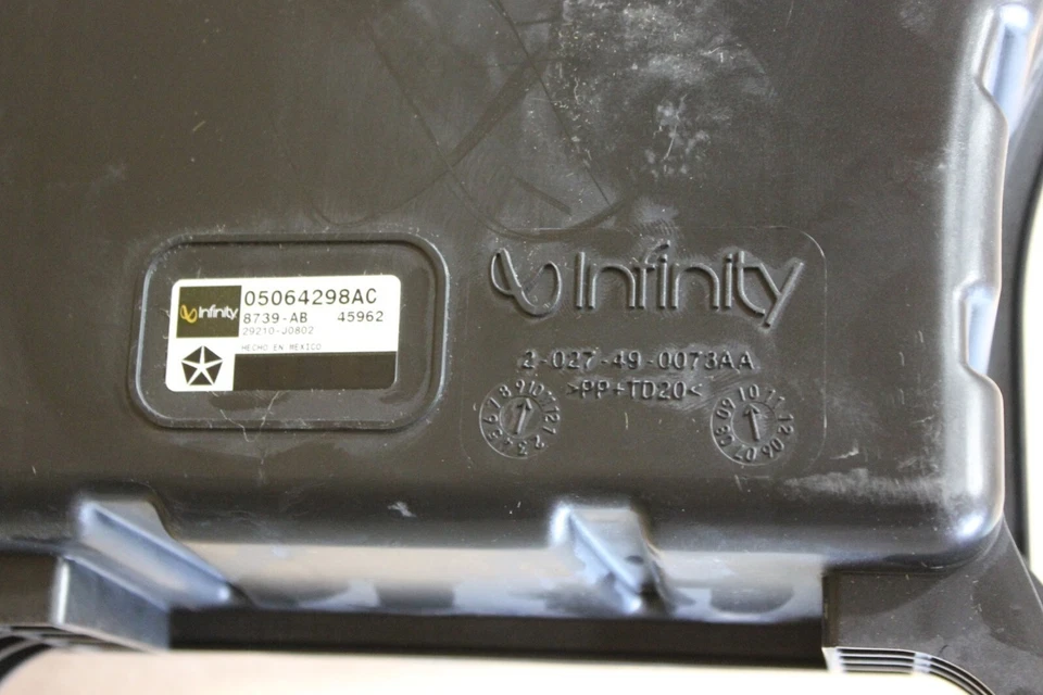 Dodge Journey 2008-2023 SUBWOOFER SPEAKER 05064298AC - Image 4 of 4