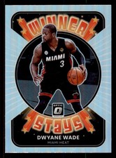 2021-22 Donruss Optic #10 Dwyane Wade Winner Stays Holo Miami Heat