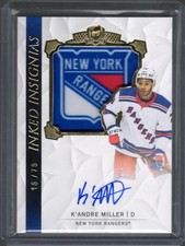 2020-21 Upper Deck The Cup #II-KM K'Andre Miller Inked Insignias #/75