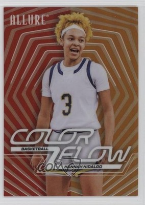 2025 Upper Deck Allure SE Color Flow Red Orange /399 Hannah Hidalgo #LCRO-9 04yf