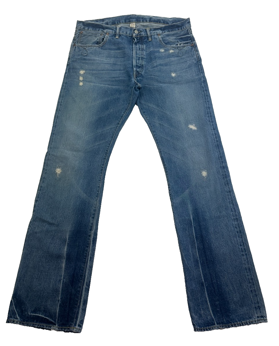 RRL Men's Jeans Made in USA Japanese Selvedge Denim W38 L34 Ralph