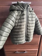 Warm Toddler Winter Jacket Hooded 2Y old, Green, Pre-owned Excellent Condition 