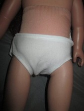 Doll Clothes 18"     White Nylon Panties 256