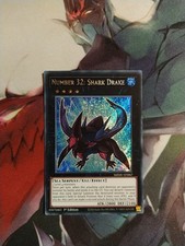 Yu-gi-oh! yugioh Numero 32 Draghetto Squalo Rara Secr MZMU-EN067 MINT Xyz Shark