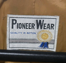 Pioneer Wear Vintage Leather Western Fringe J...