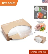 Heavy Duty 300 Pack Vacuum Sealer Bags - Preserve Freshness & Flavor Longer
