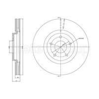 Metelli 2X Bremsscheibe Vorne Ø320 Mm FüR Nissan Qashqai +2 I J10 JJ10 2.0 1.6