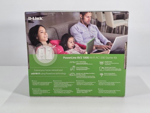 D-Link DHP-W611AV PowerLine AV2 1000 Wi-Fi AC1200 Kit | Extend Wi-Fi Range - Picture 4 of 13