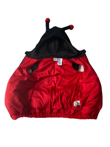 Dream Play Imagine Red Ladybug Hooded Halloween Costume Size 24 Months - Picture 2 of 8