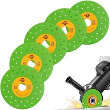 4.5-Inch Diamond Grinding and Tile Cutting Discs, 5-Pack
