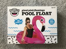Bigmouth Inc. Giant Pink Flamingo Pool Float Over 4 Feet Wide
