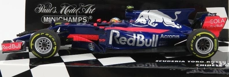 Minichamps 417170055 Scuderia Toro Rosso STR12 Chinese GP 2017 Carlos Sainz 1/43 - Immagine 2 di 3