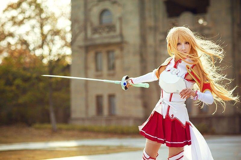 Sao Sword Art Online Yuuki Asuna Unisex Cosplay