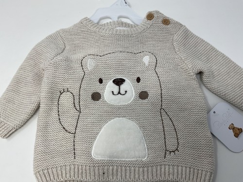 Size 3-6 Mo Baby Bear Sweater NEW Rene' Rofe' - Picture 3 of 7