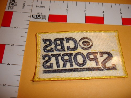 CBS vintage Patch - Picture 3 of 3