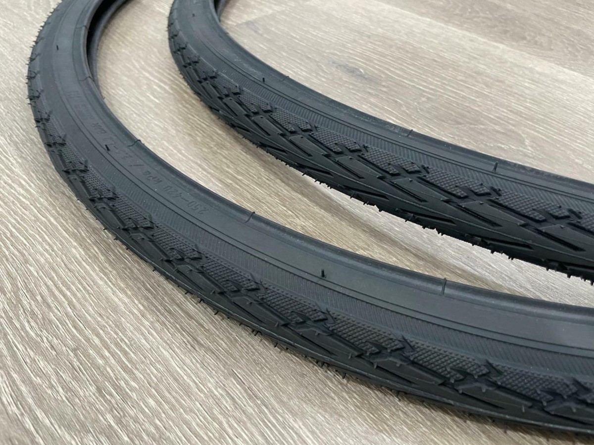 New 700x35c Pair of Black Tires Tubes Road Fixie Bike Black 700c