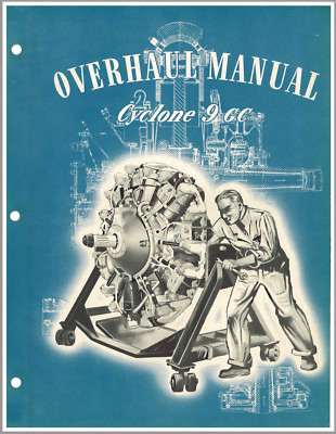 349 Page 1943 Overhaul Manual Wright Aircraft Engines Cyclone 9 GC 3rd ...