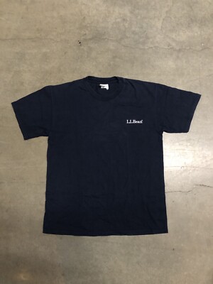★珍品★希少★レア★90s★LLBEAN’S FACTORY★KCP★LARGE Vintage 90's L.L. Bean x Champion Embroidered Logo T-Shirt