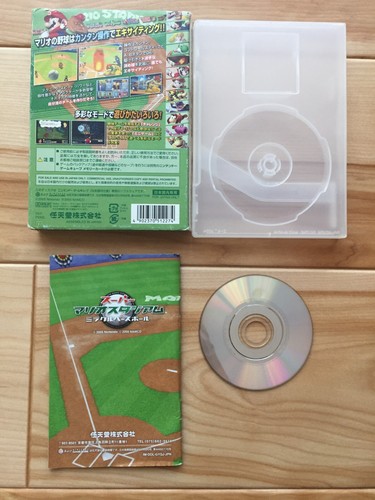 Mario Tennis Golf Striker Football Baseball Gamecube Japan Nintendo NTSC-J Gc - Picture 6 of 12