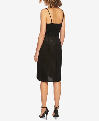 cece metallic dress CeCe By Cynthia Steffe Sheath Dress