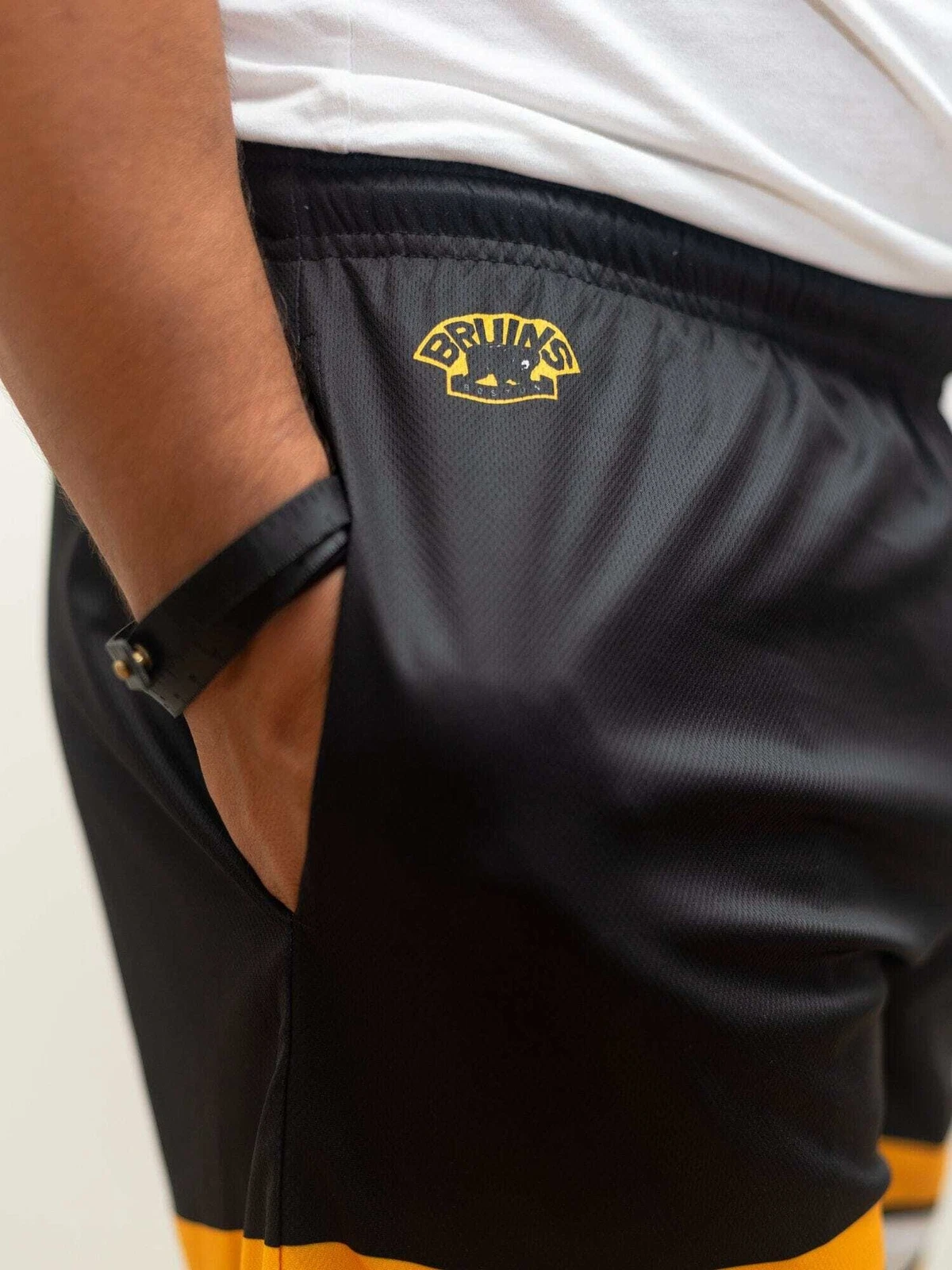 Boston Bruiins Mesh Hockey Shorts, Gift for Fan
