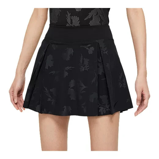 Nike Golf Womens Dri-FIT Club Skort с принтом, черный, DA3098 010, Размер XL, 75 новозеландских долларов