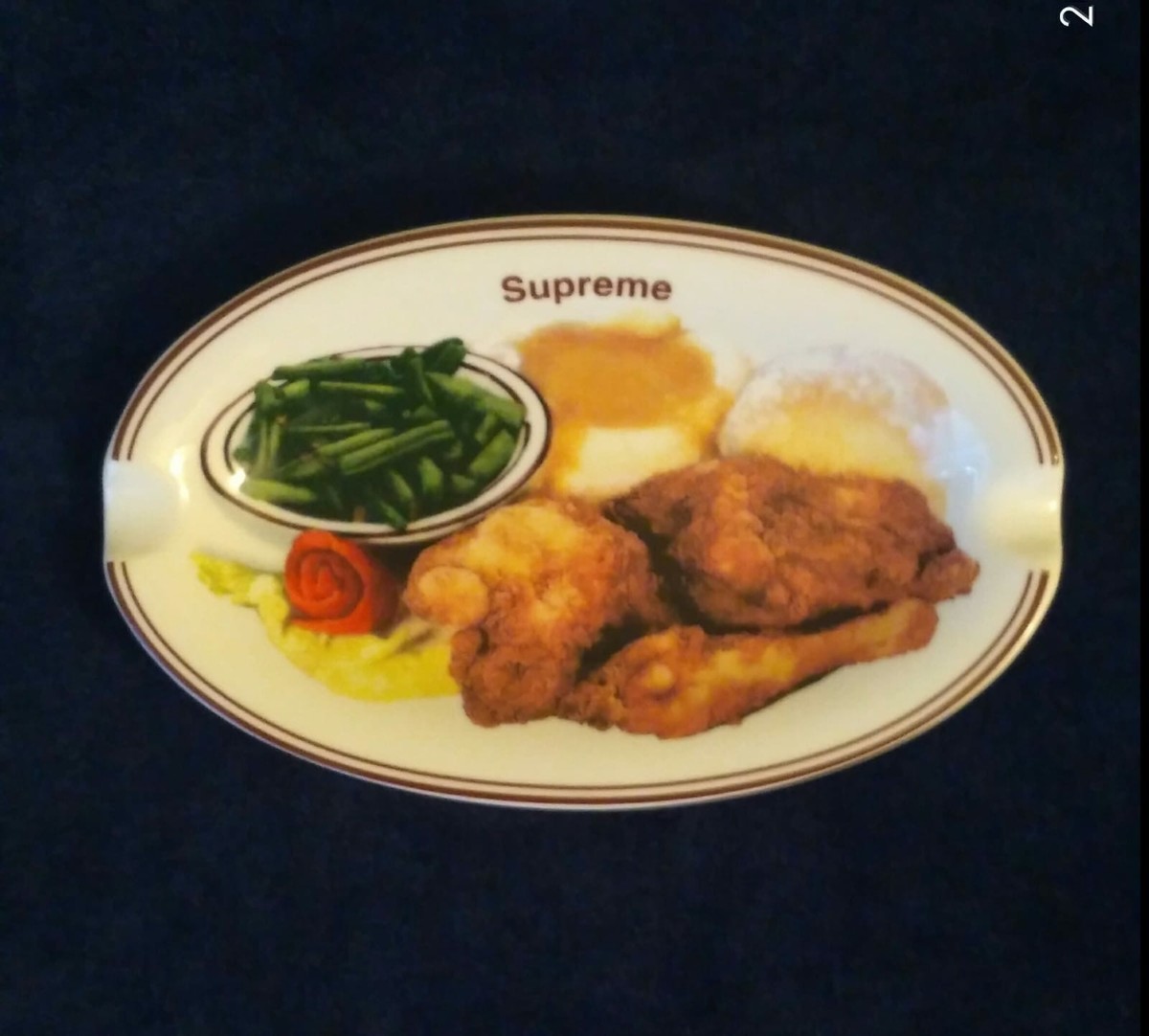 小物 Supreme18SS Chicken dinner plate ashtray Supreme Ashtray Chicken for sale | eBay