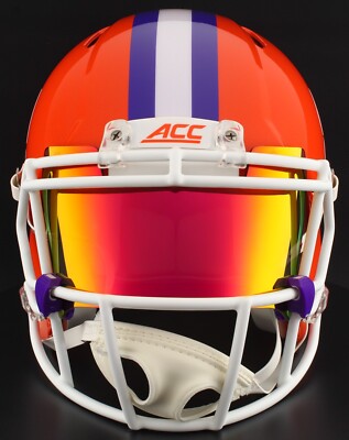 authentic clemson football helmet CLEMSON TIGERS NCAA Riddell Speed Full Size AUTHENTIC Football Helmet