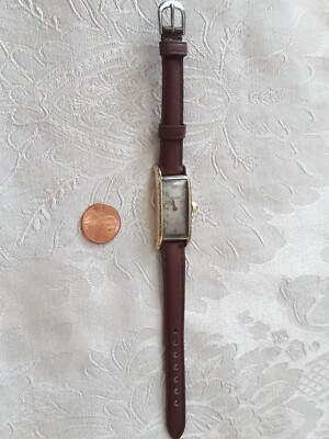 Ladies VINTAGE BULOVA CURVEX B -10K GOLD FILLED MANUAL WINDING 7141498