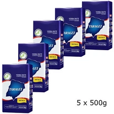 Yerba Mate Taragui Azul  Argentina/Argentina without stems sin palo (5x500g)