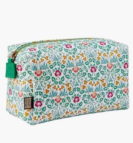 William Morris Golden Lily Medium Wash Bag Eyebright Ditsy Floral BNWT 21 X 11cm