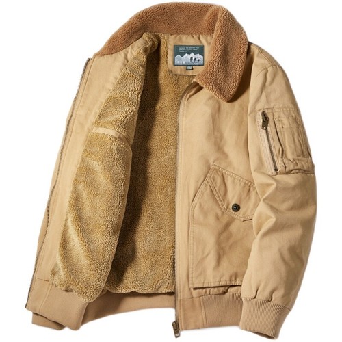 Short Bomber Jacket Coats Thicken 