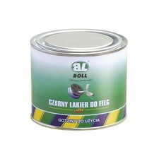 Boll 001429 Felgenlack schwarz matt 0,5 Liter | Felgenfarbe lackieren Auto Lack 